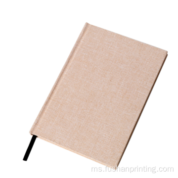 Buku Jurnal Custom Bahan Linen Biring